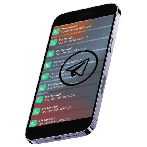 template de telegram